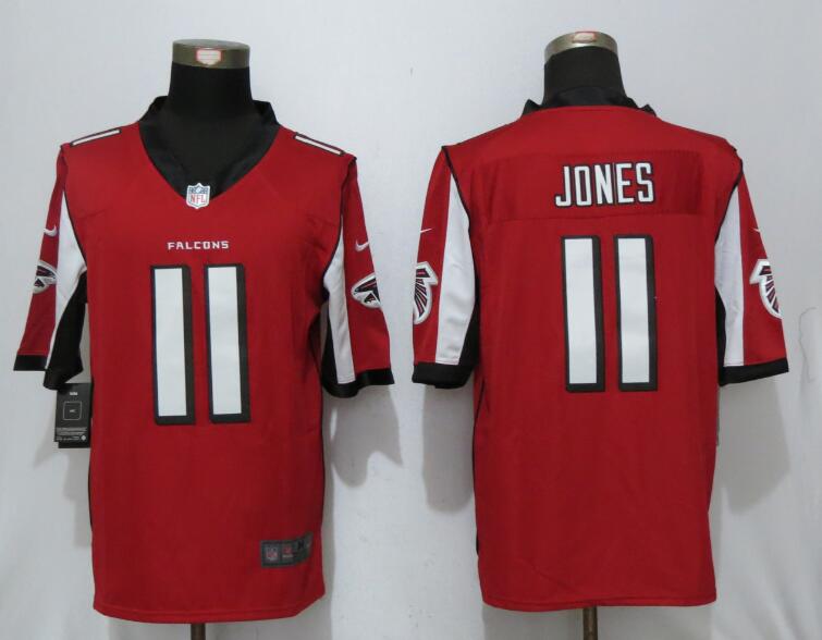 2017 New Nike Atlanta Falcons #11 Jones Red Limited Jersey->atlanta braves->MLB Jersey
